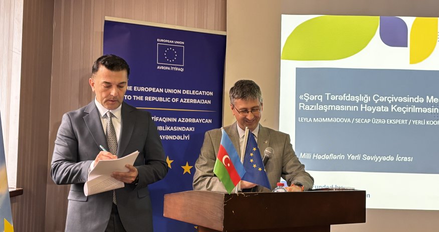 EU and EBRD launch new phase of water infrastructure development in Ganja &mdash; Viktor Boykov