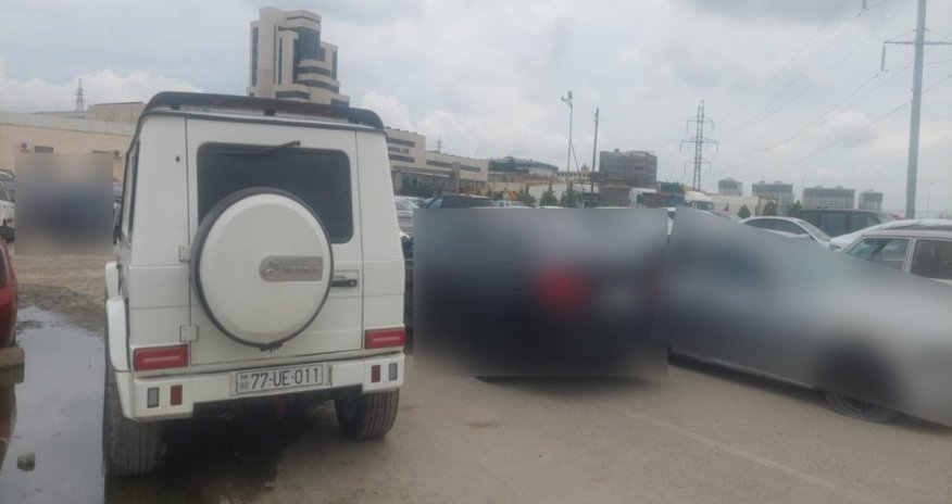 Abşeronda sürücülər arasında insidentə görə bir nəfər saxlanılıb