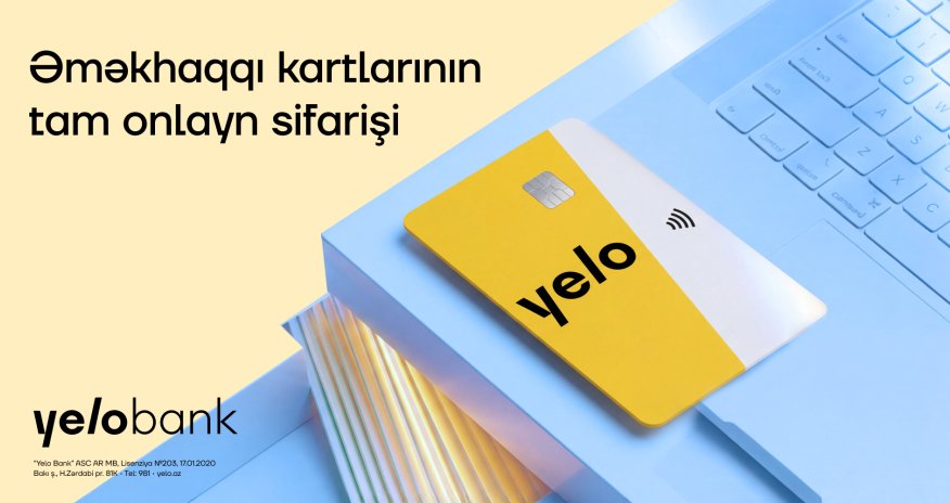 Yelo Bank fully digitalizes the ordering process for salary cards