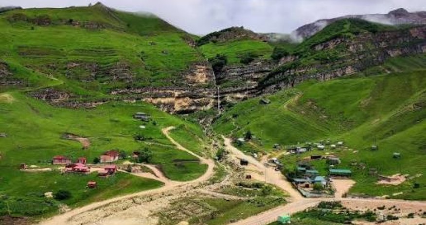 Оползень в Гусарском районе