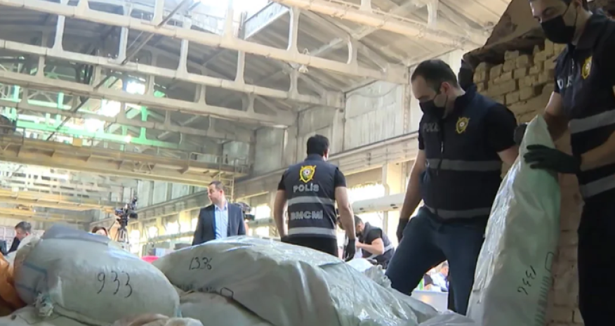 DİN tərəfindən 5 tona yaxın narkotik vasitə və psixotrop tərkibli həb məhv edilib - Video