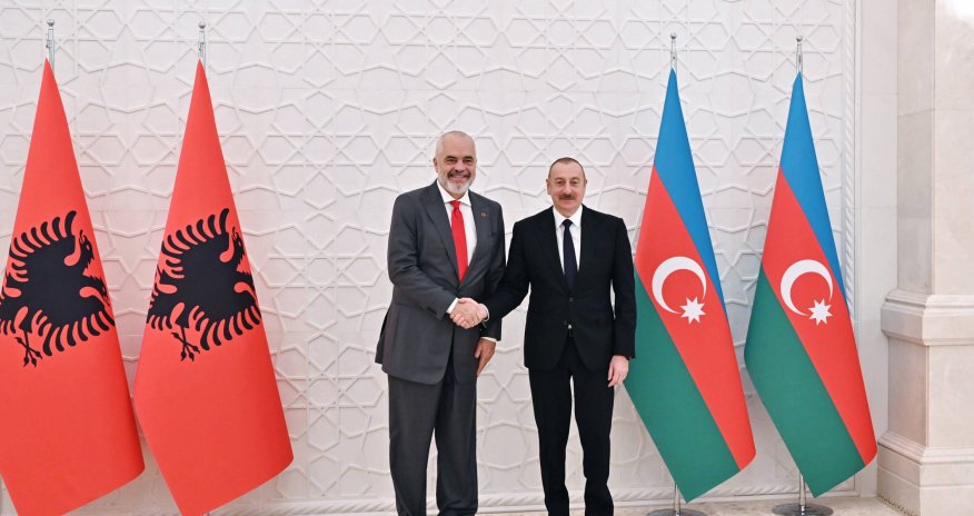 Albaniyanın Baş naziri Edi Rama Azərbaycan Prezidentini təbrik edib