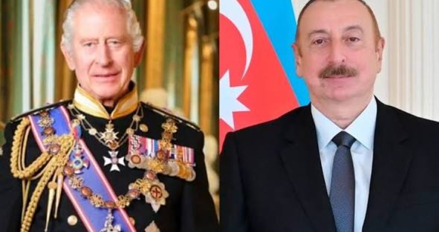Президент Ильхам Алиев поздравил Чарльза III