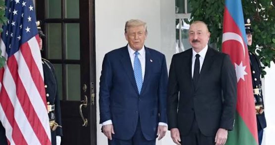 Ильхам Алиев поздравляет Трампа