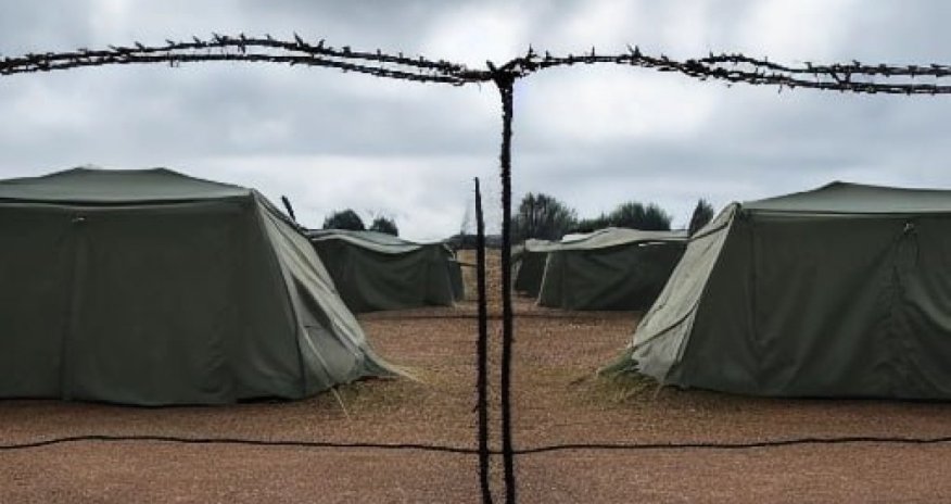 В Нидерландах тестируют лагерь для военнопленных