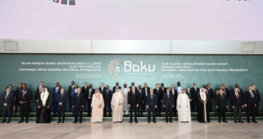 İslam İnkişaf Bankı Qrupunun İllik Toplantılarının açılış mərasimi keçirilir, İlham Əliyev tədbirdə iştirak edir