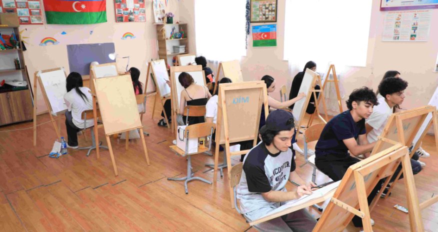 Ali məktəblərin qabiliyyət tələb edən ixtisasları üzrə imtahanlar başlayıb