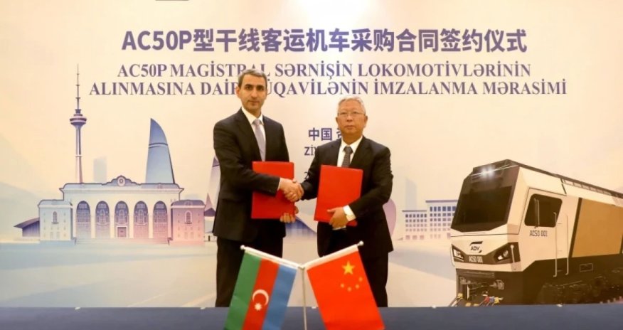 ADY Çindən yeni yük və sərnişin lokomotivləri alır