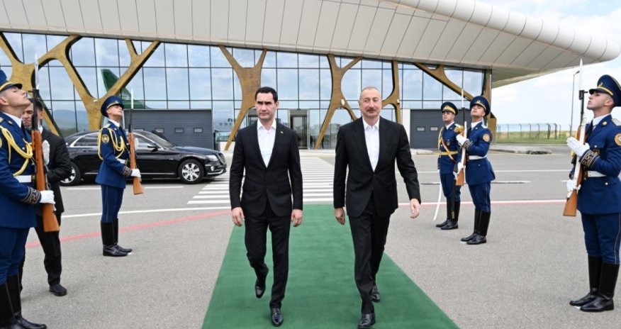 Türkmənistan Prezidenti Sərdar Berdiməhəmmədovun Azərbaycana dövlət səfəri başa çatıb