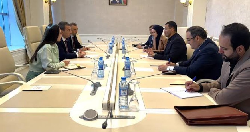 Oman Sultanlığı Şura Məclisinin sədri Bakıda səfərdədir