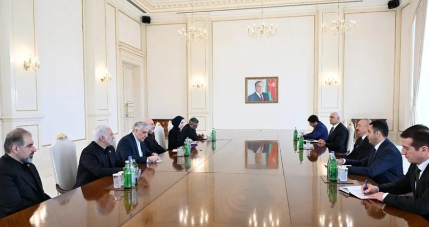Prezident Qalibafı qəbul edib