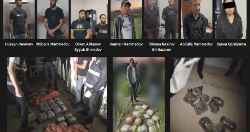 Bakı və bölgələrdə narkotik əməliyyatı: 9 nəfər saxlanılıb
