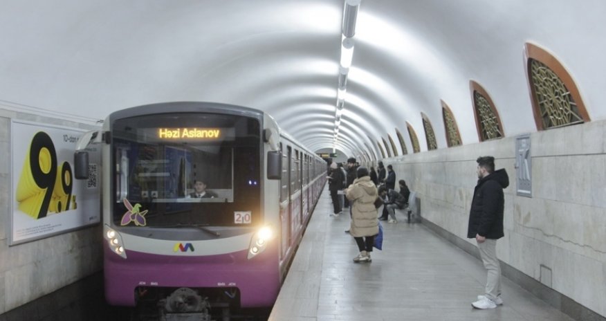 Metronun Bənövşəyi xətti üzrə yay qrafikinə keçilir