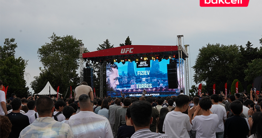 Bakcell ilə Bakıda unudulmaz UFC həyəcanı yaşandı