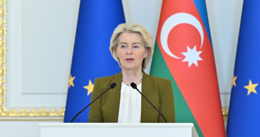 Azərbaycan enerji sistemini Aİ ilə birləşdirəcək - Fon der Lyayen