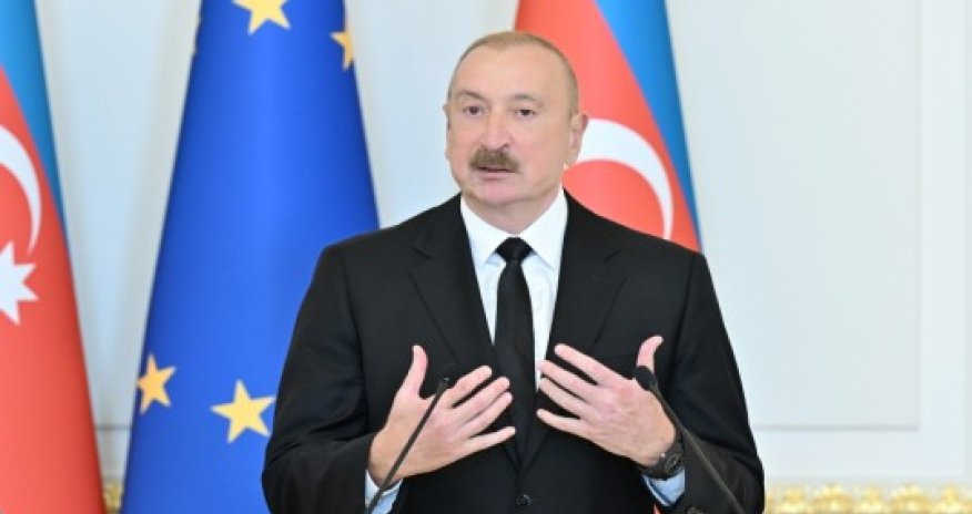 Azərbaycanın qaz ixracının yarısı Aİ ölkələrinin payına düşür - Prezident