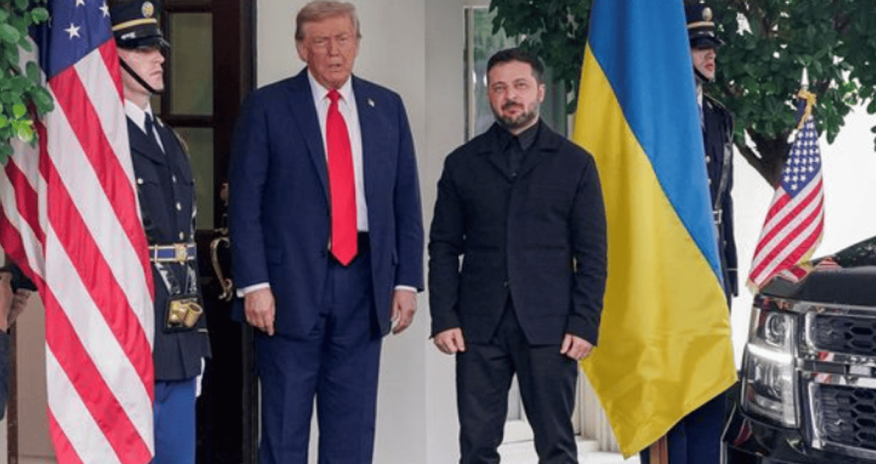 Zelenski Trampa zəng edib