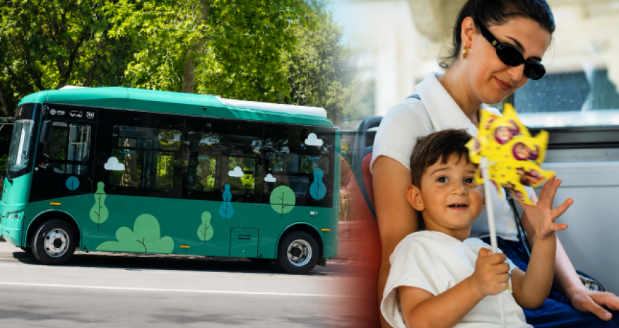 Bakıda ödənişsiz avtobuslar fəaliyyətə başlayacaq - Video