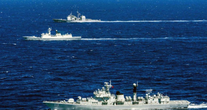 Рекордная военная активность Китая