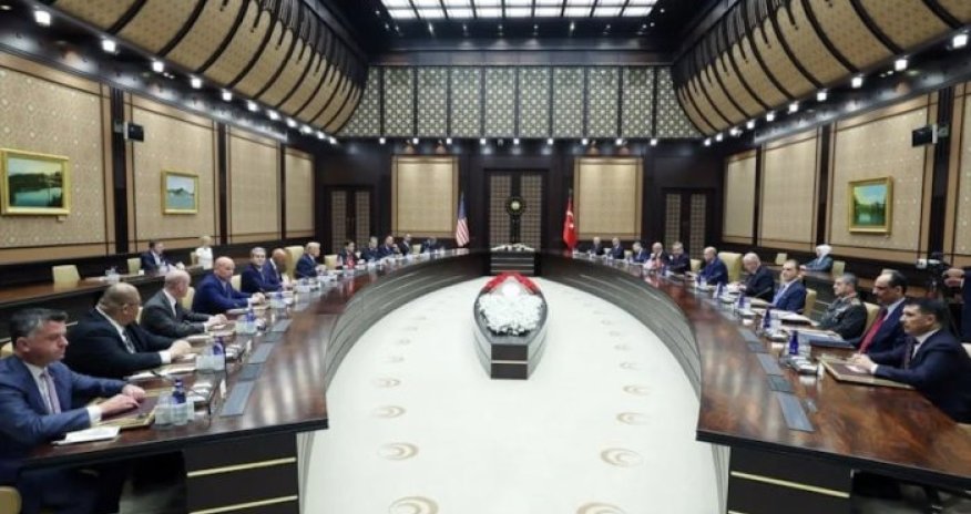 Ərdoğan və Trampın nümayəndə heyətləri arasında görüş keçirilib