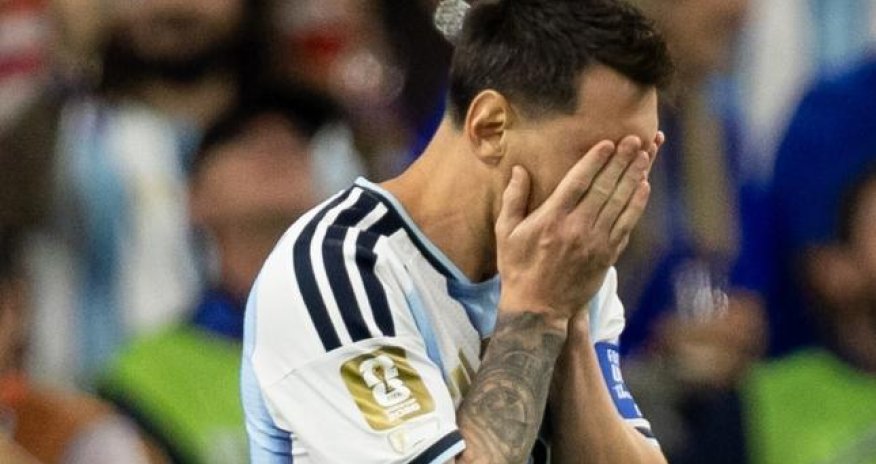 Messi dünya çempionatları tarixində antirekorda imza atıb
