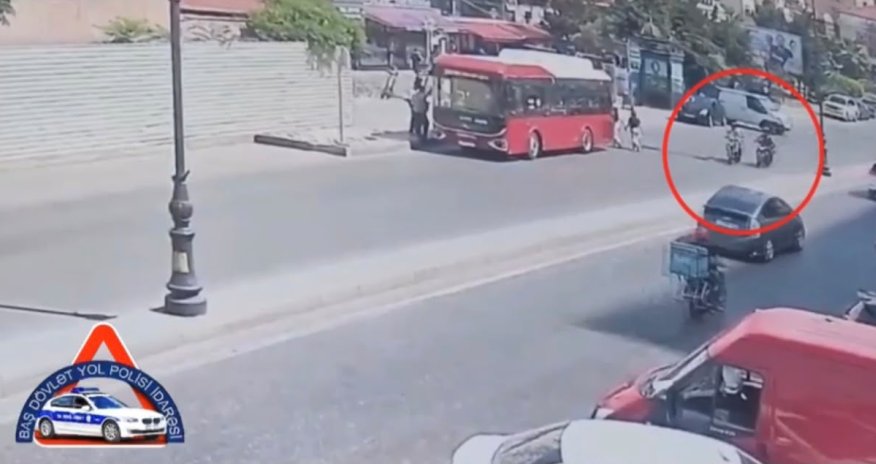 Bakıda iki motosiklet toqquşub: 22 yaşlı sürücü ölüb