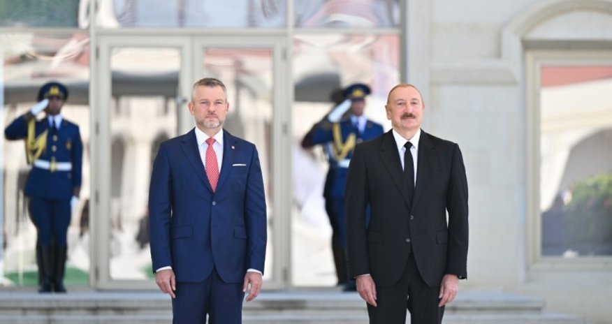 Video of Slovak President's visit to Shusha shared on President Ilham Aliyev's social media accoun