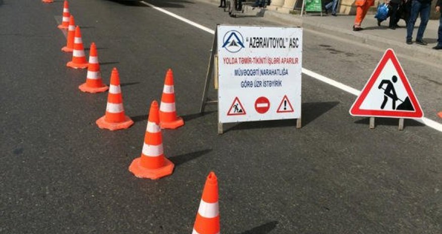 Bakıda daha iki küçədə hərəkət məhdudlaşdırılır