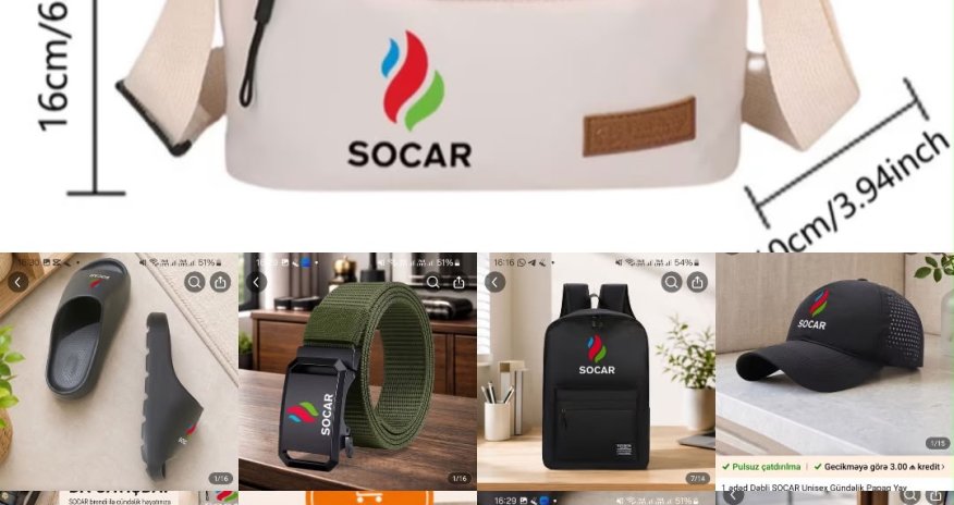 На Temu появились товары с логотипом SOCAR