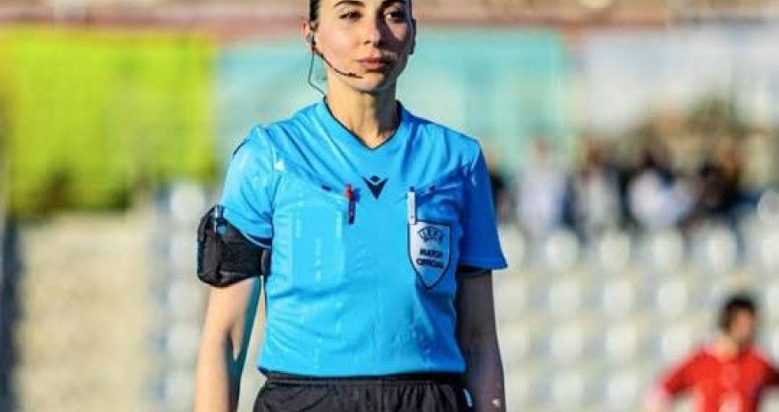 FIFA referisi Fəridə Lütfəliyeva UEFA-dan növbəti təyinat alıb