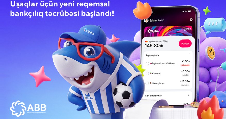 ABB-dən uşaqlar üçün yeni rəqəmsalbankçılıq təcrübəsi
