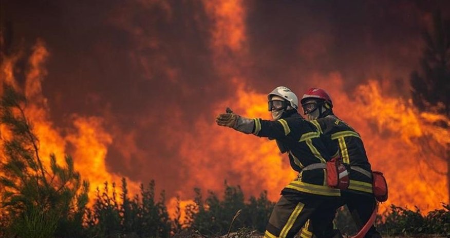 Лесные пожары во Франции бьют антирекорды