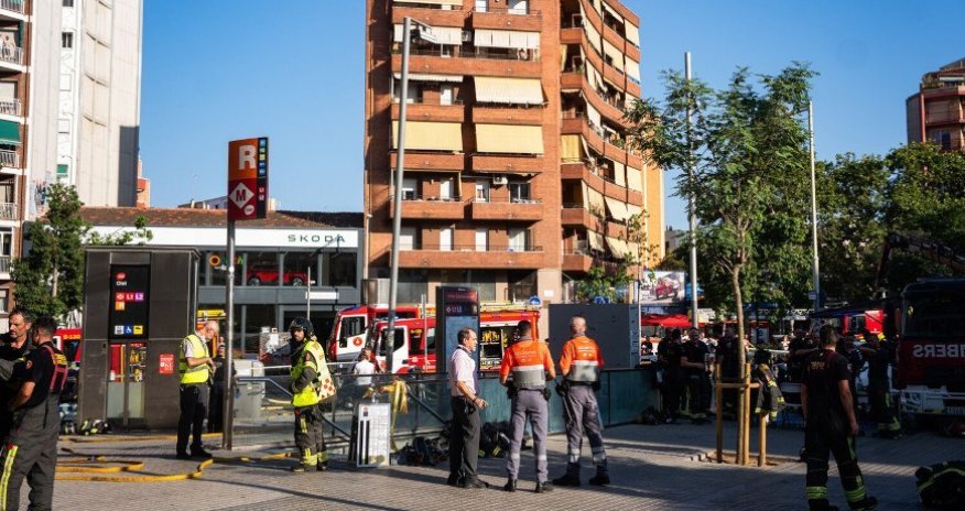 Около 300 пассажиров эвакуировались после пожара в метро Барселоны