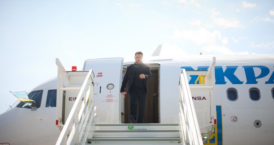 Zelenskiy arrives in United States for talks with Trump
