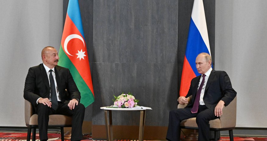 Putin və Əliyev Rusiya-Azərbaycan münasibətlərini müzakirə ediblər - Yenilənib