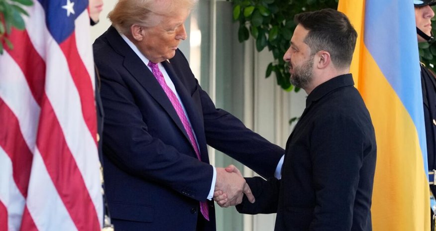 Трамп и Зеленский провели двустороннюю встречу в Вашингтоне