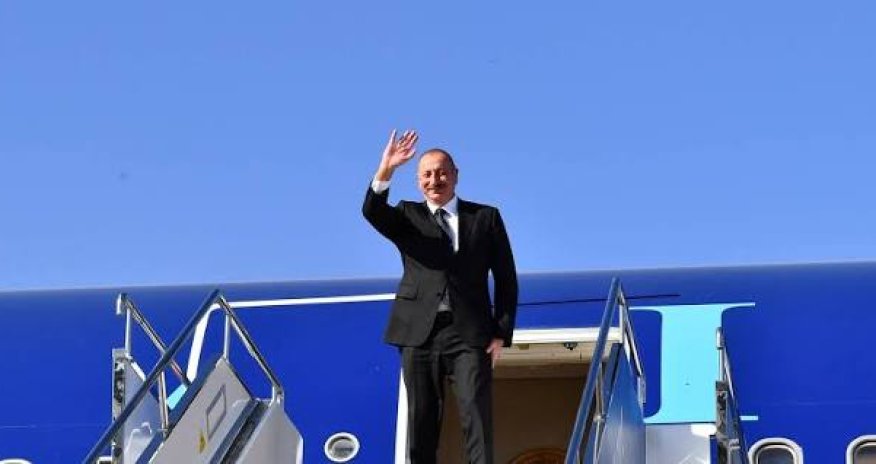 Əliyev Qırğızıstanda səfərdədir