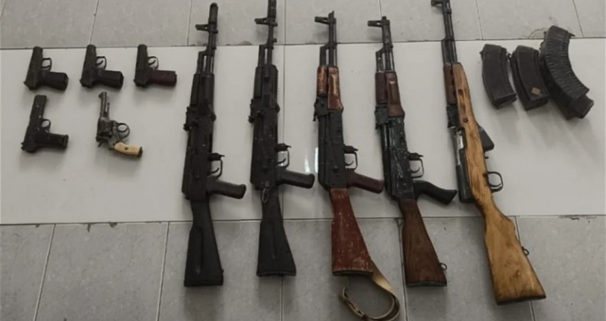 Azərbaycanda ötən gün 8 odlu silah aşkarlanıb