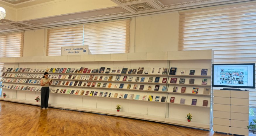 Milli Kitabxanada Azərbaycan Kinosu Günü ilə bağlı virtual kitab sərgisi təqdim olunub
