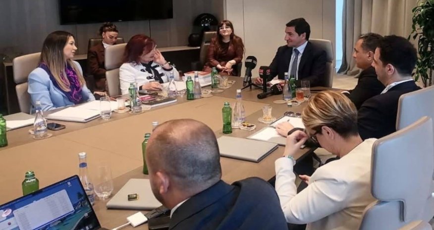 Хикмет Гаджиев принял делегацию Фонда TADİV