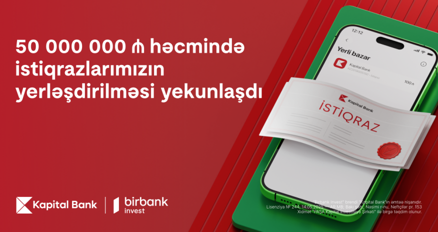 Demand for Kapital Bank's bonds was nearly three times the offering size