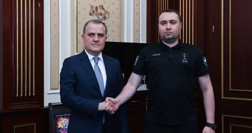 Ceyhun Bayramov Ukrayna hərbi kəşfiyyatının rəhbəri Kirill Budanovla görüşüb