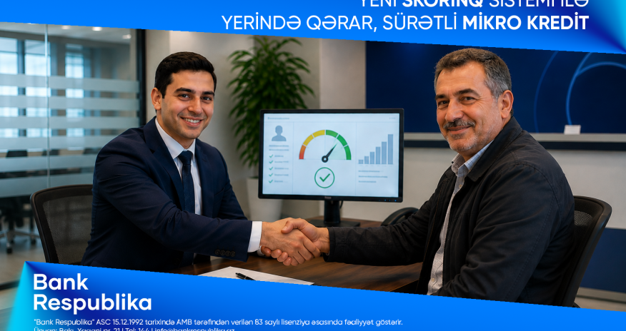Birbank Biznes-dən mikro biznes kreditinə 5%-dək endirim