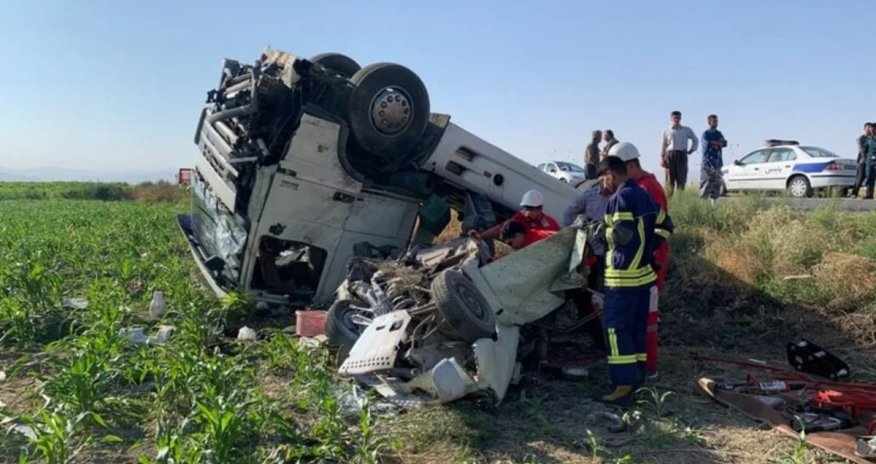 В Иране в результате тяжелого ДТП погибли шесть человек