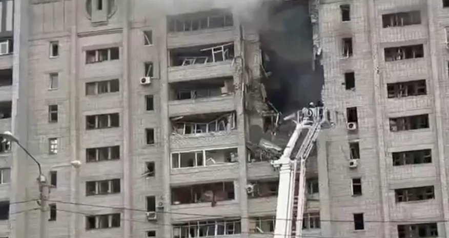 Rusiya Xarkova hücum edib, ölən və yaralananlar var