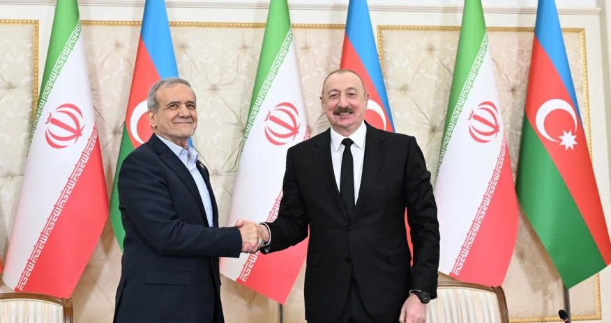İlham Əliyev Pezeşkiana təşəkkür edib
