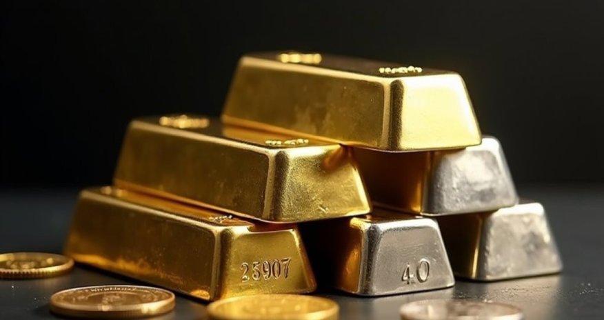 Gold and silver prices slip on global commodity exchanges
