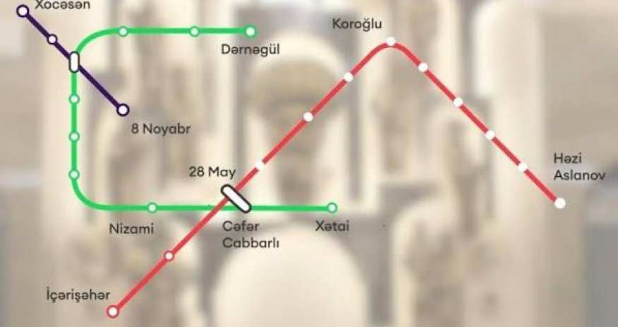 Baku Metro to separate Red and Green lines within 11 months