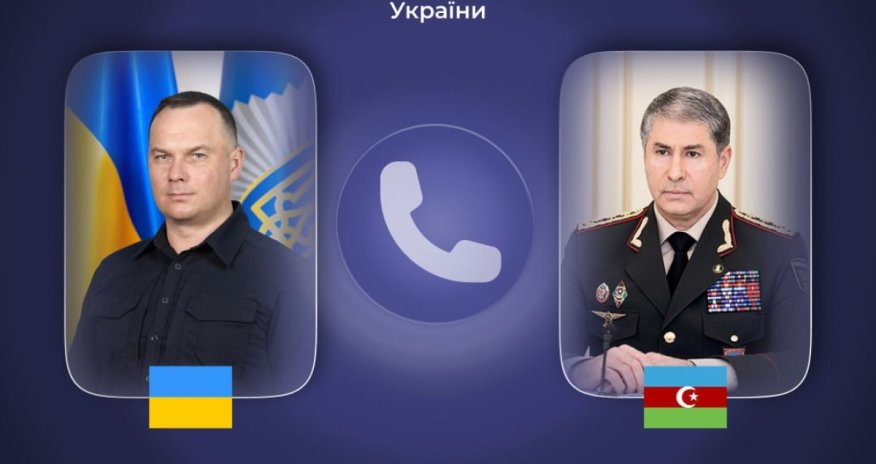 Переговоры глав МВД Азербайджана и Украины