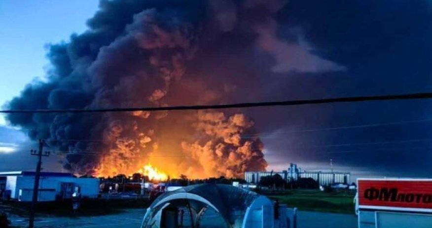 В России впервые атаке подвергся склад маркетплейса OZON